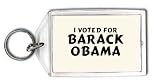 I voted for Barack Obama Keychain