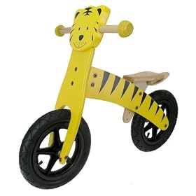 Ventura Childs Wooden Running Bike (Tiger) by Ventura