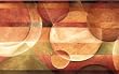 Autumn Circles Wallpaper Border