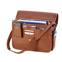 Soft-Sided Briefcase (Tan) (11.5