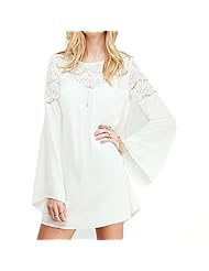 Sexy Lace Mermaid Cocktail Short General Print Chiffon Party Dress/Mini Dress 