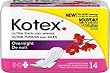 Kotex Ultra Thin Overnight Maxi Pads with Wings-14 ct