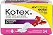 Kotex Ultra Thin Overnight Maxi Pads with Wings-14 ct