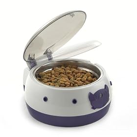 Auto Open Pet Bowl for Cats & Dogs by Ergo Systems (2000PBS)