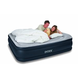 Intex Deluxe Pillow Rest Raised Comfort Queen
