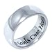 TWO SOULS ONE HEART RING - Inspirational Jewelry- High quality etched stainless steel ring. Hypo-allergenic. Inspirational Relationship Jewelry Wedding Band / Wedding Ring / Promise Ring. SIZE 8