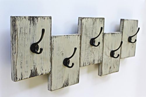 Handmade Rustic Distressed Coat Rack