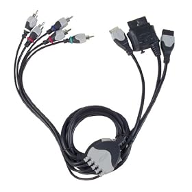 PS2/PS3/Wii/Xbox 360 - Universal Component Video Cable