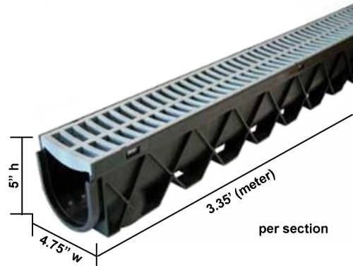 Fernco Storm Drain Trench & Driveway Channel (FSD-CHGG)