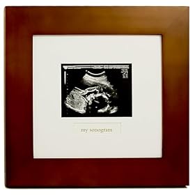 Click here to buy Pearhead Sonogram Frame Mahogany by Pear Head.