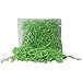 JAM PAPER Crinkle Cut Shred Tissue Paper - 2 oz - Lime Green - Sold Individually