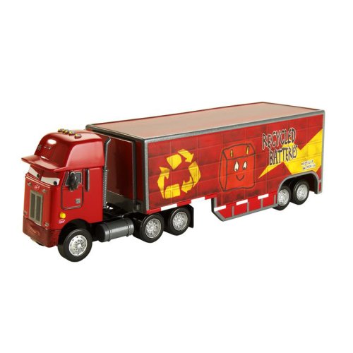 Disneys Cars Toy Hauler - Jerry Recycled Batteries