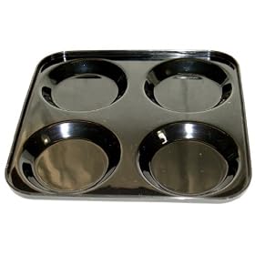 WellBake Tart/Pie/Yorkshire Pudding Tray. Heavy Duty Non-Stick Silicone Bakeware + 10 Year Guarantee