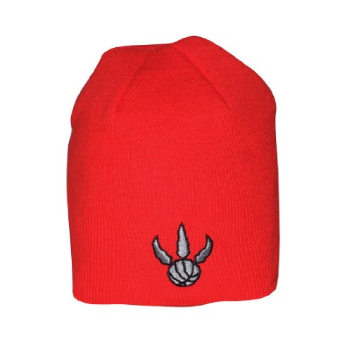 Adult NBA Toronto Raptors Warm Ski & Skate Beanie / Winter Hat - One Size Fits All - Red