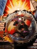 Bakugan Evolved Darkus BLACK DELTA DRAGONOID II - Chrome Ring - Loose