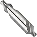 Magafor 155 Series High Speed Steel Combined Drill and Countersink, Uncoated (Bright) Finish, Plain Style, 90 Degrees