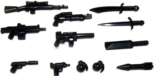 BrickArms Custom 12 Piece Set 2.5" Scale Weapons Pack