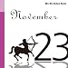 11月23日 My Birthday Book