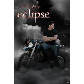 Twilight Eclipse Movie (Jacob, Motorcycle) Poster Print - 24x36