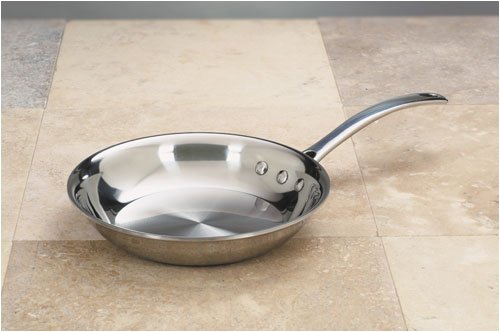 Gourmet Standard Proffesional Series Stainless Tri-Ply 8 Inch Skillet - AS11112
