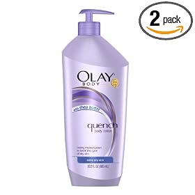 Olay Body Quench Body Lotion, Ultra Moisture, 20.2-Ounce Pump (Pack of 2)