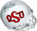 Barry Sanders autographed Football Mini Helmet (Oklahoma State University)