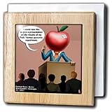 Review 3dRose LLC  / Fruit Human Genome Experiment Gone Bad - 6 Inch Tile Napkin Holder