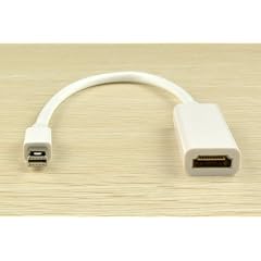 ATC Mini DisplayPort-HDMI-adapter kabel, Video + Audio converter voor Unibody MacBook - Pro - Lucht - iMac + PC + Thunderbolt met Mini DP etc