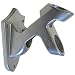 Heavy Duty Aluminum Flagpole Mounting Bracket, Two Position Bracket for 1