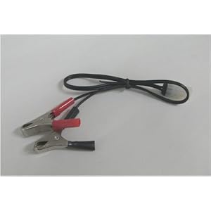 【クリックで詳細表示】テックメイト：充電くん/OPTIMATE4用オプション ワニ口クリップケーブル TM74