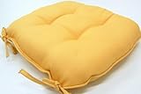 ビビットカラーのクッション 『パール』 サイズ:45x43cm カラー:イエロー(#9108339)