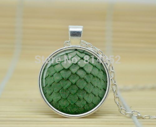 VintaStore Art Glass Necklace Dragon Egg Game Of Thrones Pendant Dragon Egg Game Of Thrones Necklace Game Of Thrones Jewelry A1988