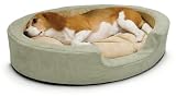 K&H All Season Snuggly Sleeper Warming & Cooling Bed Medium Sage