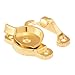 Prime-Line Sash Lock For Many Double Hung Windows Die-Cast Brass Finish Carded 1 / Set