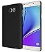 Galaxy Note 5 Hard Case, Lorem [Ultra Slim] [Non Slip] Samsung Galaxy Note 5 Cases, [Perfect Fit] Matte Finish Hard Bumper / Full Back Cover Case for Samsung Galaxy Note 5 Smooth Black