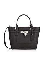 Michael Kors Bolso asa de mano Hamilton (Negro)