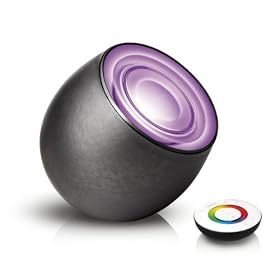 Philips - LivingColors LED - Gen 2, Anthracite, Luminaire d'ambiance design, t�l�commande incluse - 6917193PH