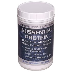 Isossential Protein 100% Whey Isolate Protein Powder Vanilla