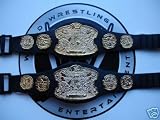 Review Jakks  / WWE JAKKS 2 FIGURE BELTS 2 NEW STYLE RAW TAG TEAM BELTS SHIPPING COST ONLY £1.50