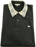 Burberry Mens Pique Polo Shirt in Dark Brown (SIZE LARGE)