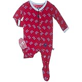 KicKee Pants Baby-Boys Printed Footed Coverall