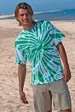 TIE DYE Tie Dyed Contrast Color Pinwheel T Shirt 200PW 41YeFspQNDL. SL160 TIE DYE Tie Dyed Contrast Color Pinwheel T Shirt 200PW