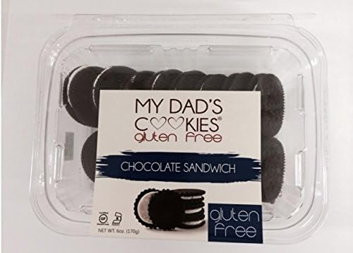 My Dad's Cookies Gluten Free Chocolate Sandwich Cookie, 6 oz