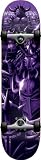 Darkstar Warheads Complete Skateboard, Purple, FUL7.7
