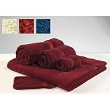 Frottee Badetuch Farbe bordeaux