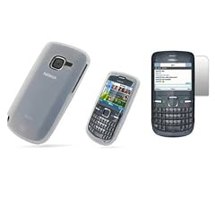 Silikonh�lle f�r das Nokia C3-00 inkl. Displayfolie in Solid Clear