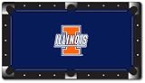 8 foot Billiard Cloth Felt University of Illinois Fighting Illini - Free Shipping