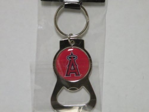 MLB Los Angeles Angels Bottle Opener Key Tag, Key Chain