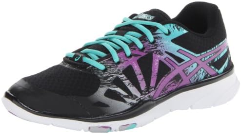 ASICS Women's GEL-Harmony TR 2 Training Shoe,Black/Plum/Aqua,10 M US