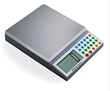 GSI Super Quality Electronic Digital Portable Nutritional Scale - High Precision Exact Weight And Measurments Up To 11 LB's - Calculates Calories, Fat, Cholesterol, Fiber, Protein, Sodium And Carbs - Memory And Analysis - For Cooking, Diet Control, Health Reasons Etc. - LCD Display